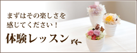 まずはその楽しさを感じてください!体験レッスン